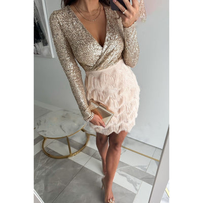 Anna - Glitzer Kleid