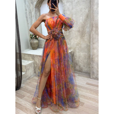 Amina - Langarmkleid