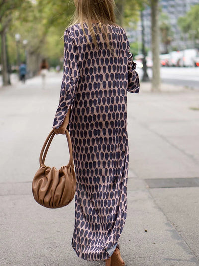 Naima – Luftiges Kleid mit stilvollem Print