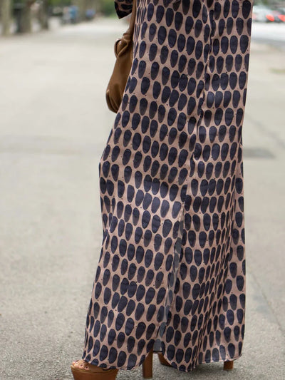 Naima – Luftiges Kleid mit stilvollem Print
