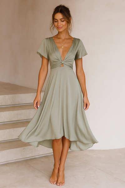 Elanora – Elegantes Kleid mit fließender Silhouette
