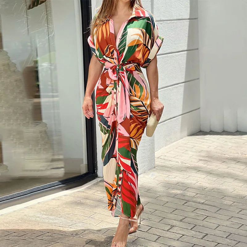 Anolia – Elegantes Maxi-Hemdkleid