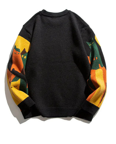 Mystic Cat - Herrenpullover