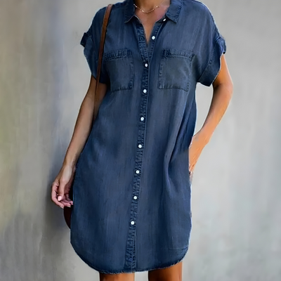 Mirella – Jeans-Optik Kleid