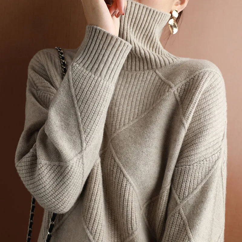 PureSoft - Damen Rollkragenpullover