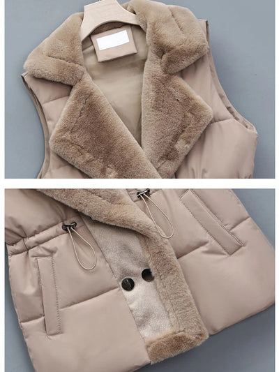 ArcticCozy - Damen Puffer Weste