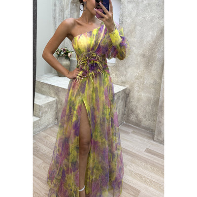 Amina - Langarmkleid