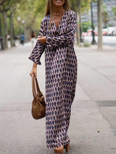 Naima – Luftiges Kleid mit stilvollem Print