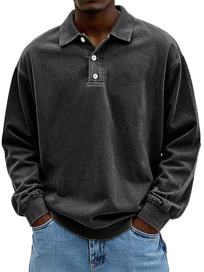 Rocko - Langarm-Poloshirt