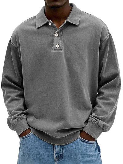 Rocko - Langarm-Poloshirt