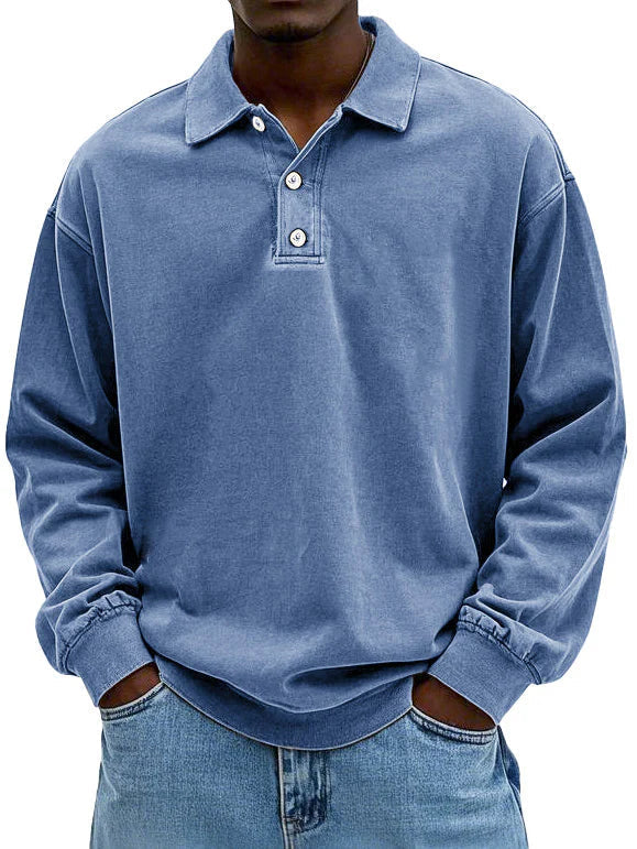 Rocko - Langarm-Poloshirt