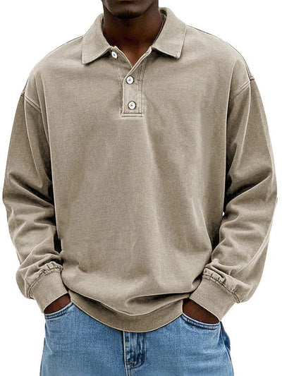 Rocko - Langarm-Poloshirt
