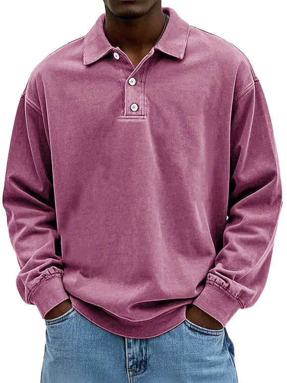 Rocko - Langarm-Poloshirt