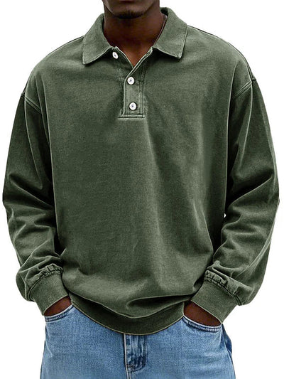 Rocko - Langarm-Poloshirt