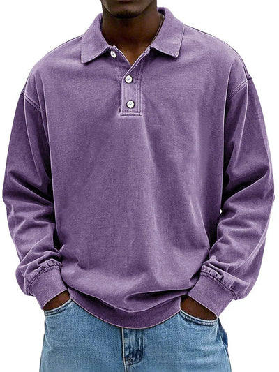 Rocko - Langarm-Poloshirt