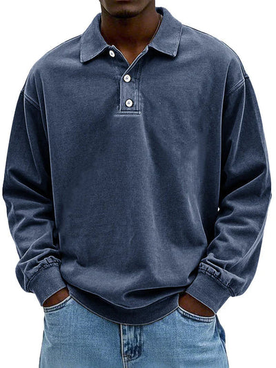Rocko - Langarm-Poloshirt